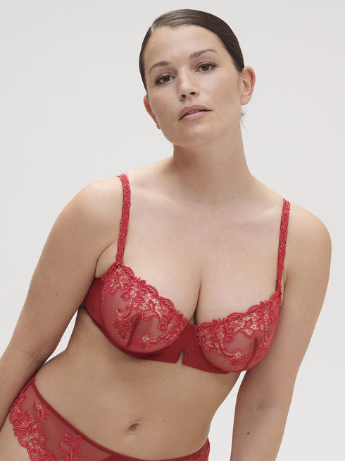 Halbschale Bügel-BH Lipstick SAGA SIMONE PÉRÈLE