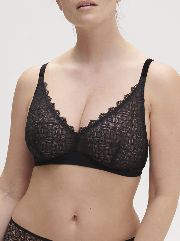 Bügelloser BH Schwarz ESCALE SIMONE PÉRÈLE