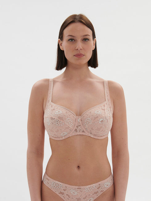 Simone Perele FESTIVE Bügel-BH Balettrose
