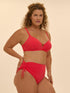 Simone Perele Bedeckender Bikini-Slip „Perle“ Flamingo