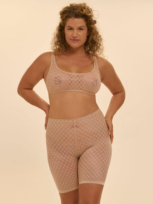 Simone Perele Plume Shaping-Panty aus Spitze Haut