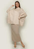 Samange Damenanzug „Beige Eleganz“ – Stilvolle Vielseitigkeit in Einheitsgröße