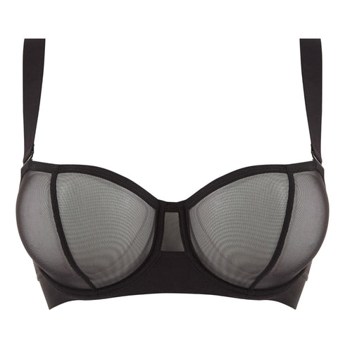 Strapless underwire bra Black SHEERS DKNY INTIMATES