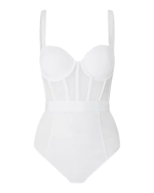 Strapless String Body White SHEERS DKNY INTIMATES