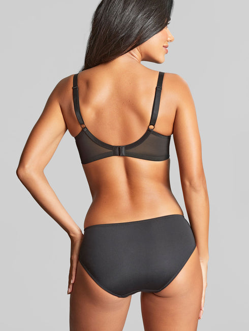 Panache Tango Balcony – Unpadded Balconette Bra (Black)