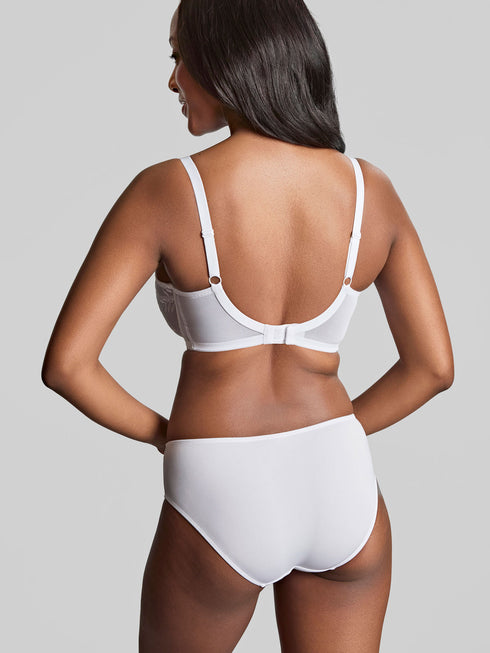 Panache Tango Balcony – Non-Padded Balconette Bra (White)