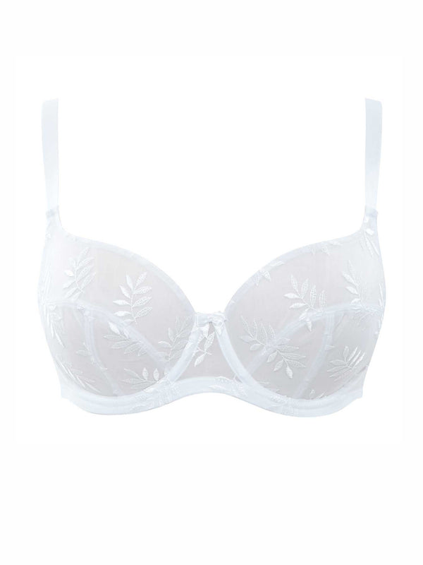 Panache Tango Balcony – Non-Padded Balconette Bra (White)