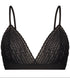 Bralette Black TABLE TOPS SOFTEST LACE DKNY INTIMATES