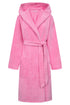Féraud Damen Spa-Morgenmantel mit Kapuze Paradise Pink