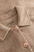Féraud Damen Fleece-Pyjama mit Knopfleiste Heather Nature