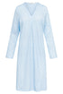 Féraud – V-neck nightgown "Logo Diamond", long-sleeved