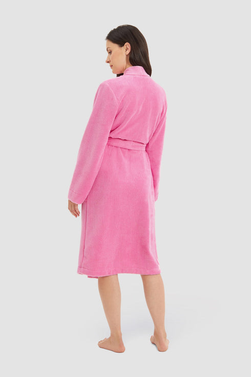 Féraud – Wickelmantel mit Taschen, langarm Paradise pink