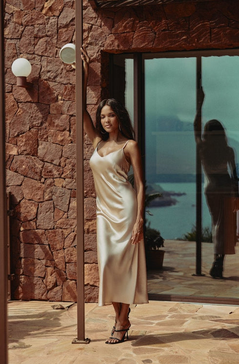 Marjolaine die lange Nuisette „Tracy“ Sable