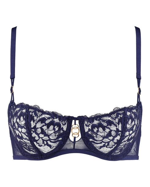 AUBADE Halbschale-Bügel-BH FEELING MYSELF Astral Blue