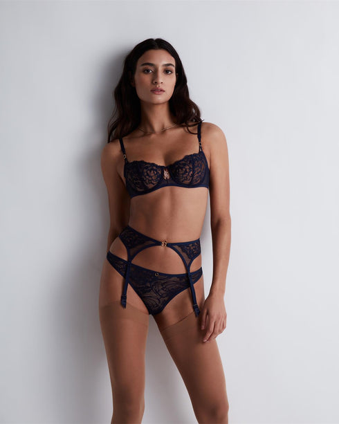 AUBADE Halbschale-Bügel-BH FEELING MYSELF Astral Blue