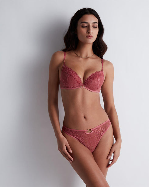 AUBADE Push-up BH FEELING MYSELF Rosewood