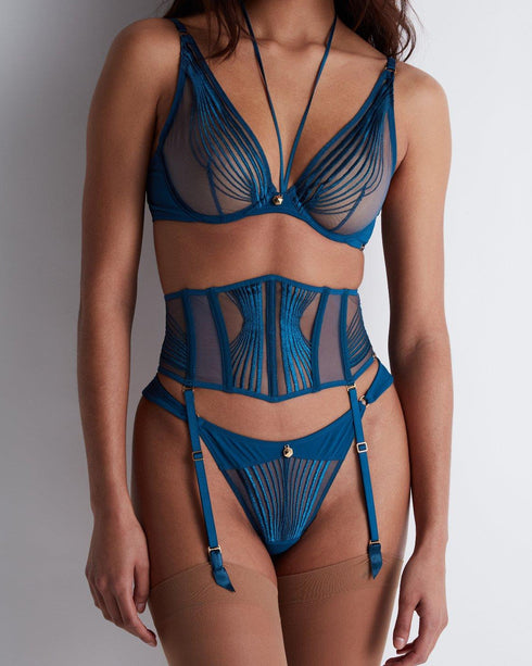 AUBADE Taillengürtel SUMPTUOUS WAVES Imperial Blue