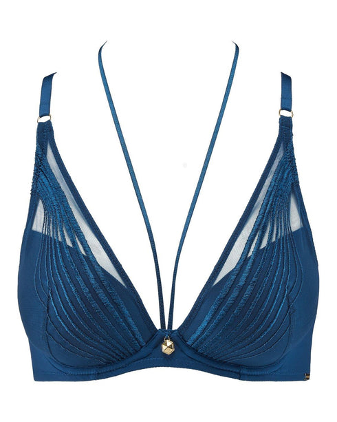 AUBADE Push-Up mit Schale SUMPTUOUS WAVES Imperial Blue