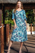 Chiffon dress animal 40105 EF-018 FRESH COTTON EXCLUSIVE