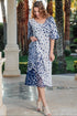 Chiffon dress circles 40105 EF-019 FRESH COTTON EXCLUSIVE