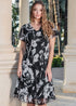 Chiffon dress 40107 EF-SH FRESH COTTON EXCLUSIVE