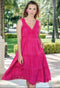 Kleid Fuchsia 4073 F FRESH COTTON