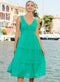 Kleid Green 4073 F FRESH COTTON
