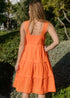 Kleid Orange 4073 F FRESH COTTON