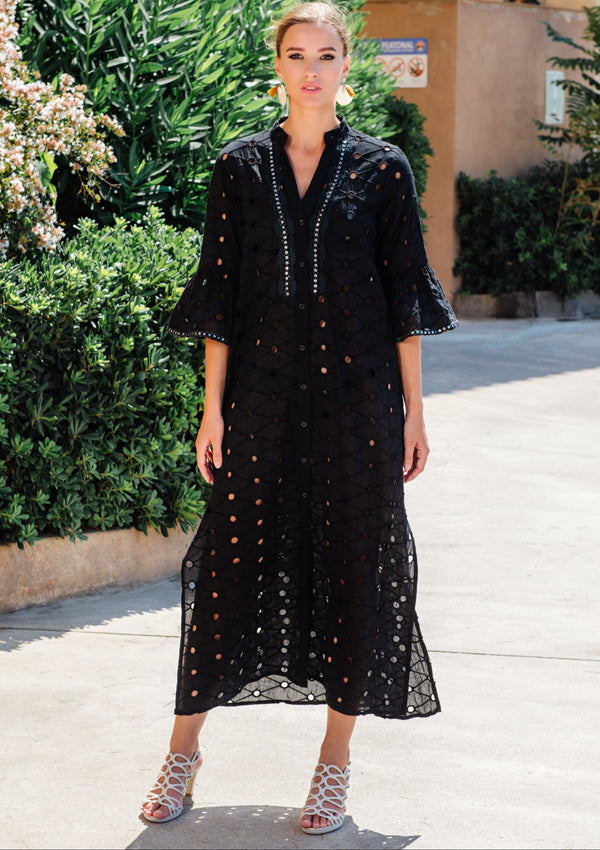 Kleid Schwarz 4079 F FRESH COTTON EXCLUSIVE