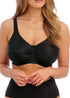 Fantasie Speciality Black – Cotton-blend underwired balcony bra