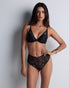 AUBADE Hochgeschnittener Slip LOVE SOUL Black