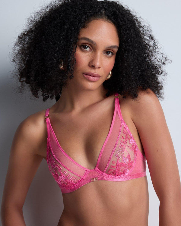 AUBADE Bügel-Triangel BH RULES OF ATTRACTION Exciting Pink