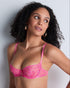 AUBADE Halbschale BH mit Bügel RULES OF ATTRACTION Exciting Pink