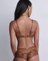 AUBADE Gemoldeter Push-Up BH RULES OF ATTRACTION Golden Shadow