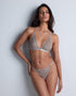 AUBADE Triangel-Bralette STARDUST DREAM Cosmos Silver