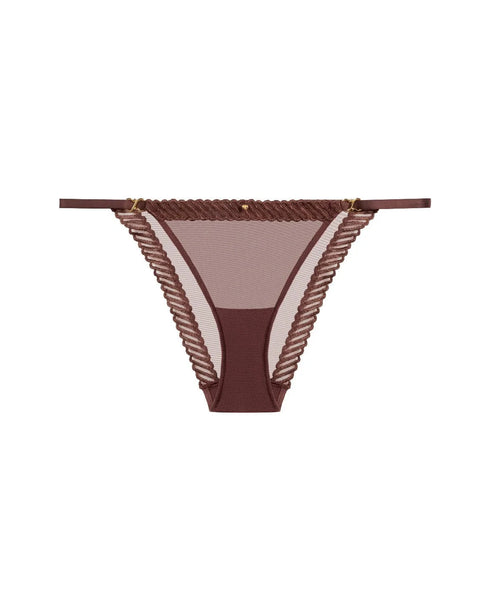 AUBADE Hüftslip SHEER EMOTION Sepia