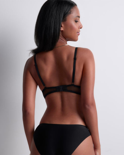 AUBADE Rio Slip SHEER EMOTION Black