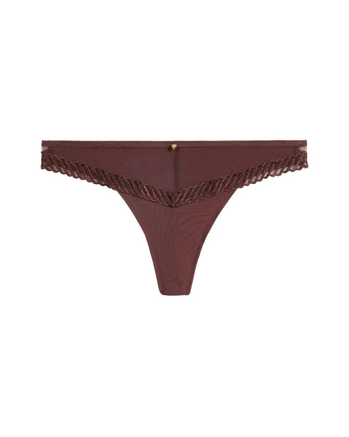 AUBADE String SHEER EMOTION Sepia