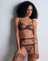 AUBADE Halbschalen-BH SHEER EMOTION Sepia