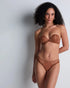 AUBADE Bandeau-Plunge BH SHEER EMOTION Honey