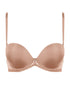 AUBADE Bandeau-Plunge BH SHEER EMOTION Sand