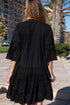 Tunikakleid Schwarz 5065 F FRESH COTTON