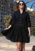 Tunikakleid Schwarz 5065 F FRESH COTTON