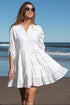 Tunikakleid Weiß 5066 F FRESH COTTON