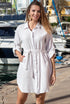 Tunikakleid Weiß 5068 F FRESH COTTON