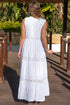 Maxikleid Weiß 5087 F FRESH COTTON