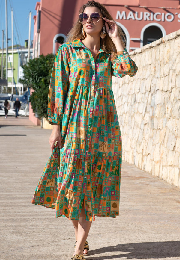 Maxi dress 5221 A-1c ANASTASEA