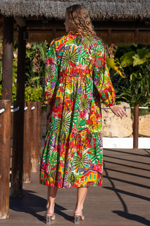 Maxi dress 5221 A-23c ANASTASEA