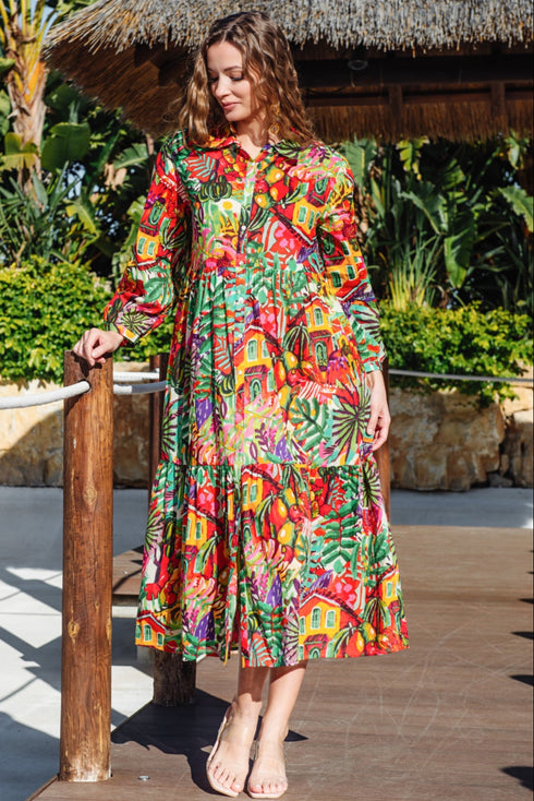 Maxi dress 5221 A-23c ANASTASEA