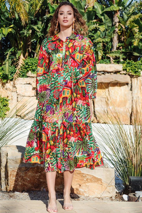 Maxi dress 5221 A-23c ANASTASEA